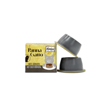 MjaMjam Katze - Panna Gatto - Hühnchen mit edler Krönung (2 x 80 g)