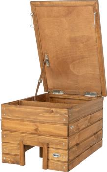 Igelhotel natura Kiefernholz, 37 x 30,5 x 53 cm