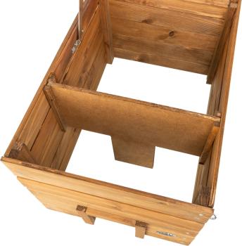 Igelhotel natura Kiefernholz, 37 x 30,5 x 53 cm
