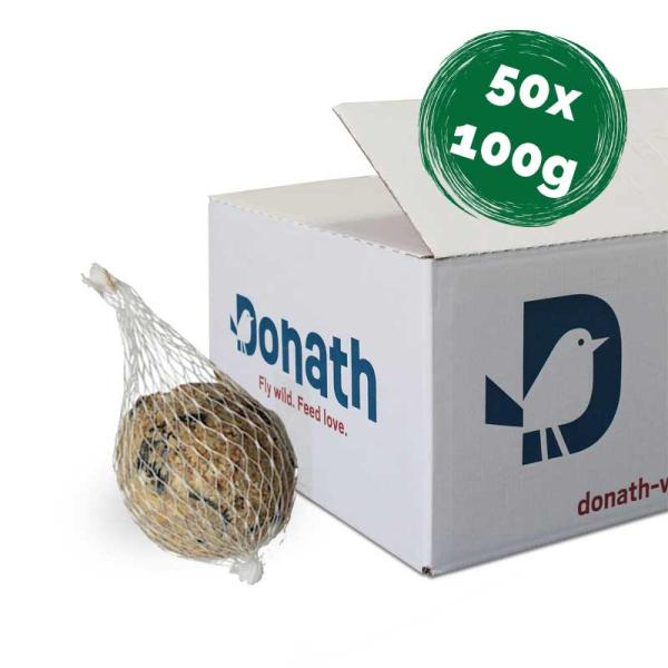 Meisenknödel mit Nüssen im Netz Maxibox (50 x 100 g)