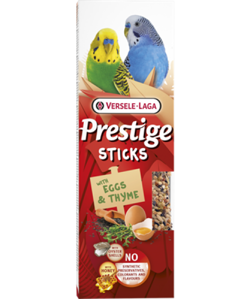 Sticks VL Kleinsittiche - mit Eiern und Thymian (60 g)