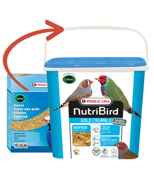 NutriBird Gold Crumble Exoten (4 kg)