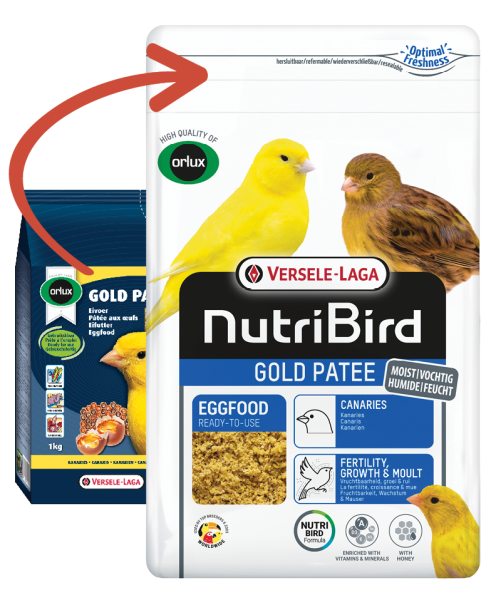 NutriBird Gold Patee Kanarien (1 kg)