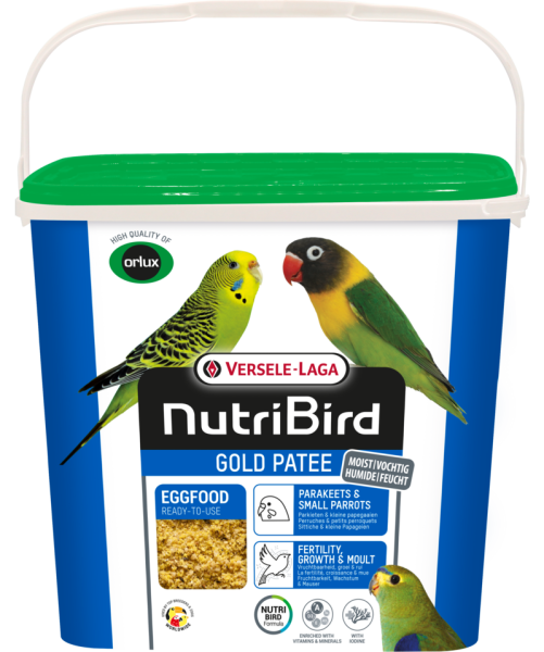 NutriBird Gold Patee Sittich & kleine Papageien (5 kg)