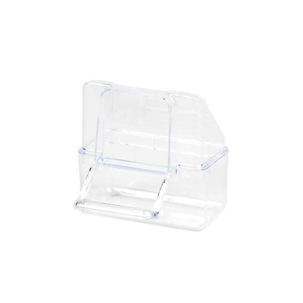 Plastiknapf für Vorsatzgitter Italia transparent