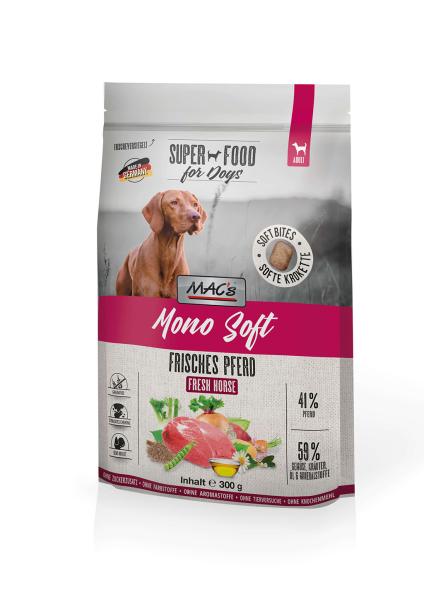 MAC's Dog Mono Soft - Frisches Pferd (300 g)