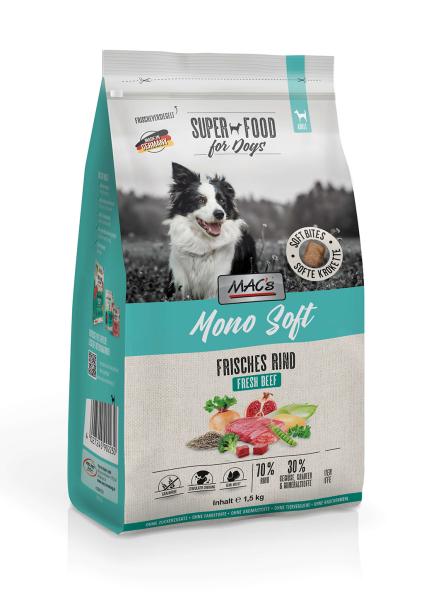MAC's Dog Mono Soft - Frisches Rind (1,5 kg)