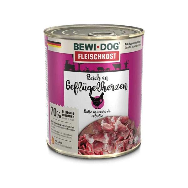 Bewi-Dog Fleischkost - Reich an Geflügel (800 g)