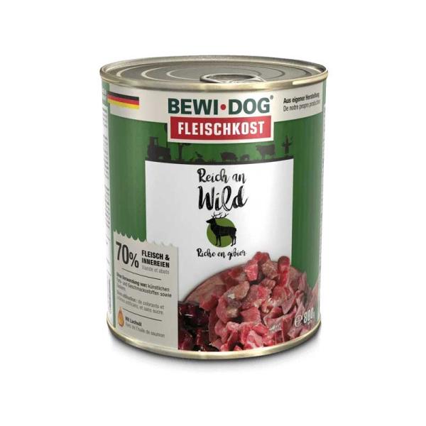 Bewi-Dog Fleischkost - Reich an Wild (800 g)