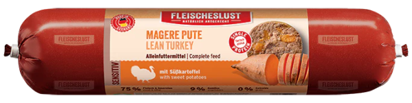 Fleischeslust - Magere Pute (Single Protein) (800 g)