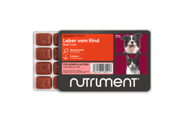 Nutriment BARF Leber Supplemente geblistert (100 g)