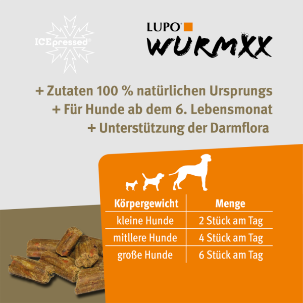 Lupo WurmXX Snack (325 g)