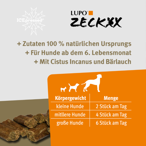 Lupo ZeckXX Snack (325 g)