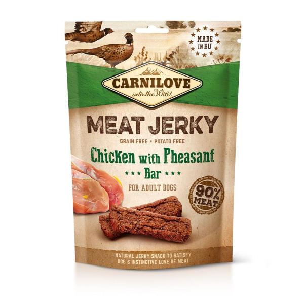 CarniLove Meat Jerky Hühnchen & Fasan (100 g)