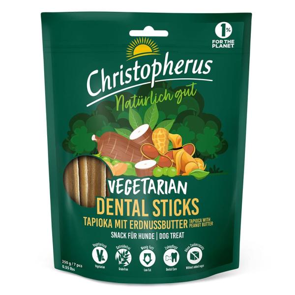 Christopherus Vegetarian Snack - Dental Sticks (250 g)