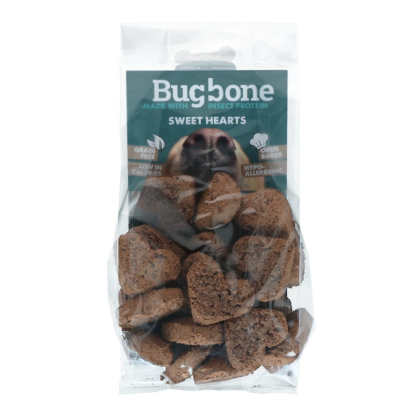 Bugbone -Sweethearts - Kausnack mit Insektenprotein 24 Stk. (180 g)