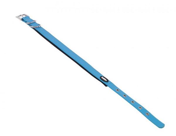 Halsband "Cover" hellblau, L: 50-60 cm, B: 20 mm