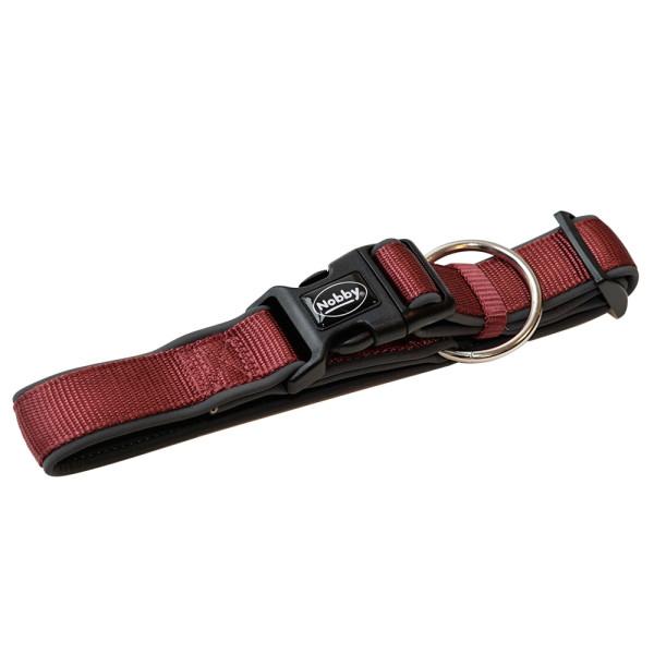 Halsband "Classic Preno" bordeaux L:25-35 cm, B:15/20 mm
