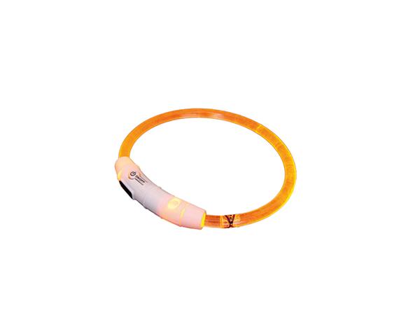 LED Lichtband "Visible" orange, Größe S Ø 7 mm, 35 cm