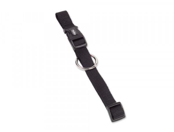 Halsband Classic schwarz, Länge: 20-35cm Breite: 10 mm