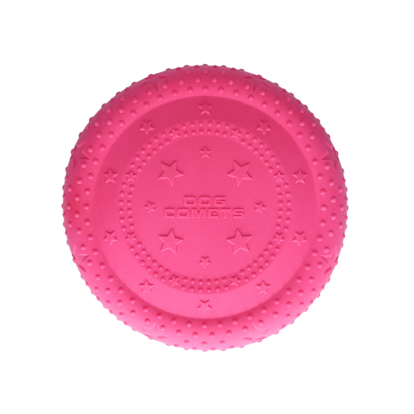 Dog Comets UFO Flyer Pink (TPR) - Ø 24 cm ; 2,5 cm