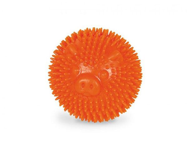 TPR Noppen Ball "Pig" orange 8 cm