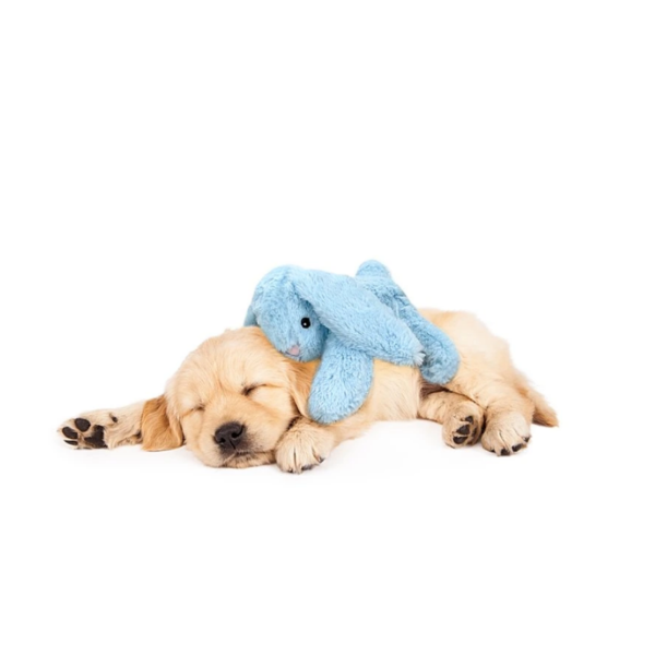 Cozy Dog Bunny Blue - Plüschhase mit Herzschlag