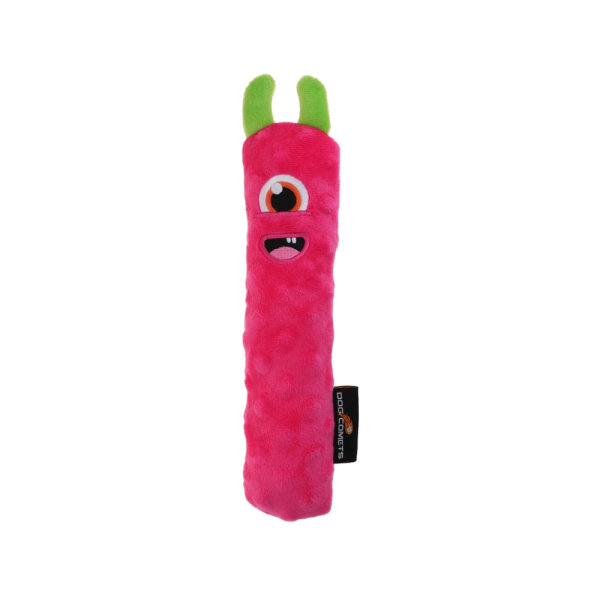 Plüsch Wurfstock "Monster" Pink M - 22,5 x 5 x 5 cm
