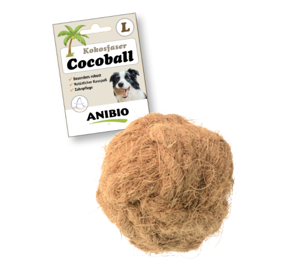 Cocoball - Kokosfaser Kauball Gr. L (ca. 10 cm)