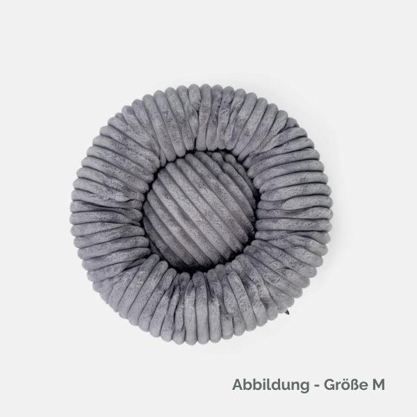 Hundebett TP Biscuit Spot Grau M