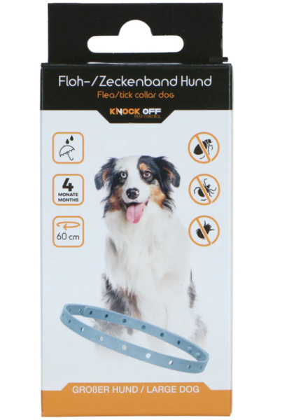 Ungezieferhalsband für Hunde Länge 60 cm für 4 Monate