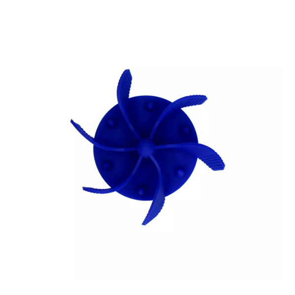 Eat Slow Live Longer Gobble Stop Anti Schling Einsatz S blau