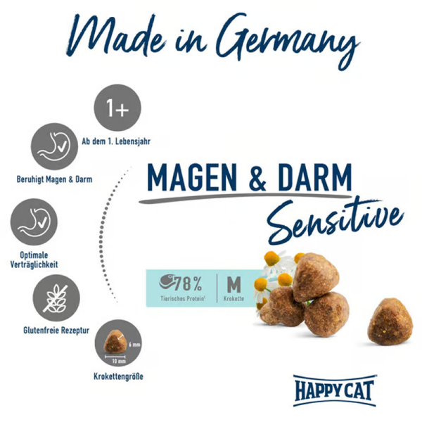 Happy Cat Supreme Sensitive - Magen und Darm (1,3 kg)