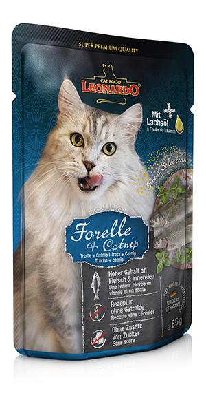 Leonardo Pouch Forelle + Catnip (85 g)