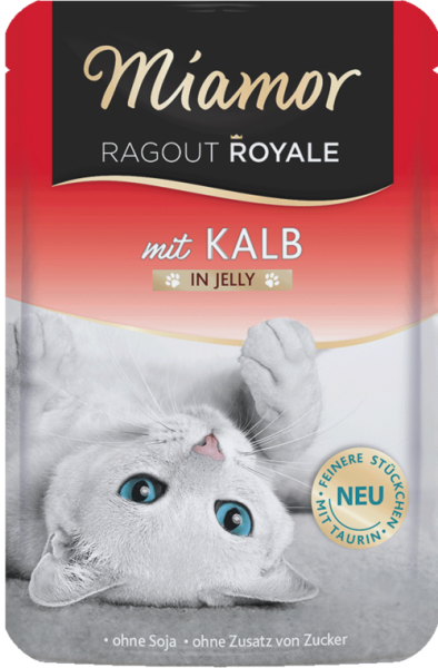 Miamor Pouch - Ragout Royale  - Kalb in Jelly (100 g)