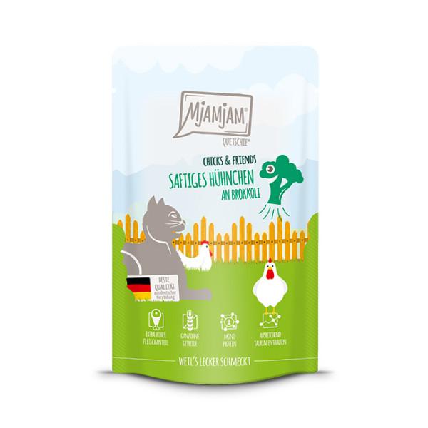 MjaMjam Katze Pouch - Hühnchen an Brokkoli (125 g)