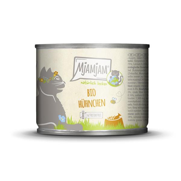 MjaMjam Katze Dose - Bio Hühnchen PUR (200 g)