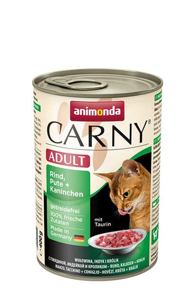 Animonda - Carny Adult - Huhn + Pute + Kaninchen (400 g)