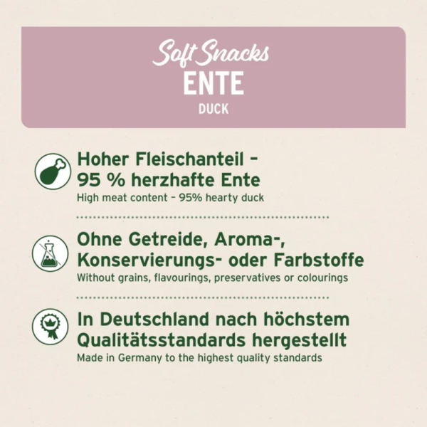 AniForte Soft Snacks Ente für Katzen (100 g)