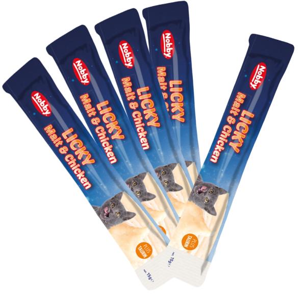 StarSnack Cat - Licky Malt & Chicken (25 x 15 g)