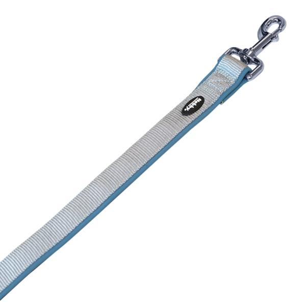 Leine "Classic Preno" pastellblau L:120 cm, B:25/35 mm