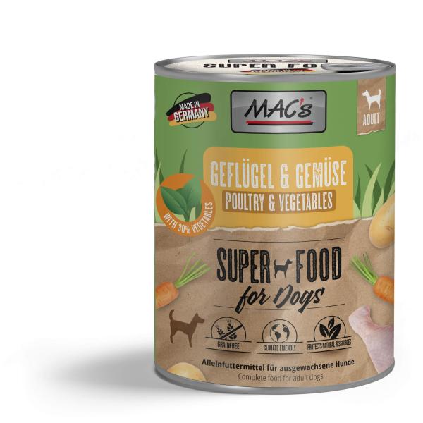 Mac´s Dog Geflügel und Gemüse  (800 g)