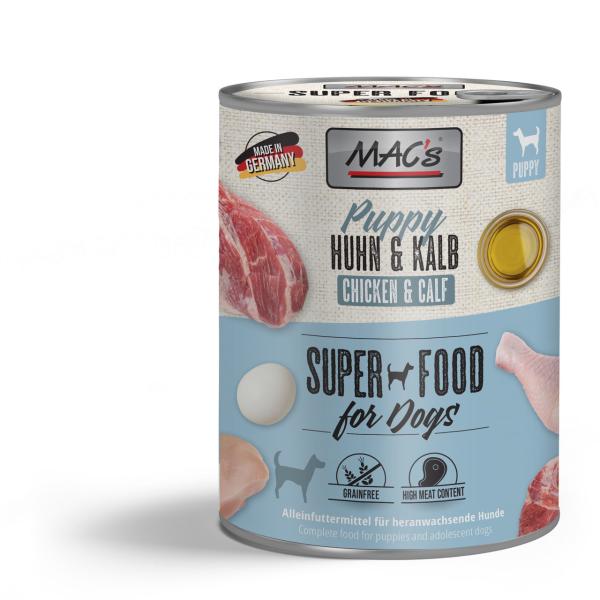 Mac´s Dog Puppy Huhn und Kalb (400 g)