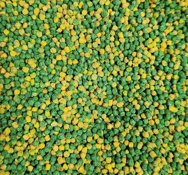 Perle morbide grün/gelb (4 kg)