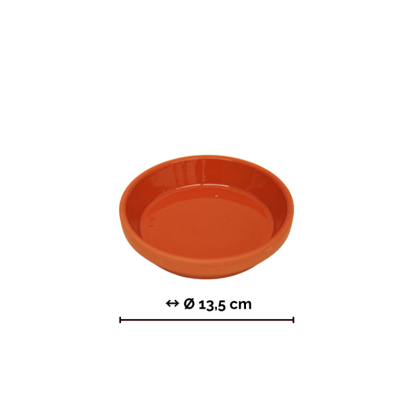 Sottobicchiere in ceramica smaltata Ø 13,5 cm