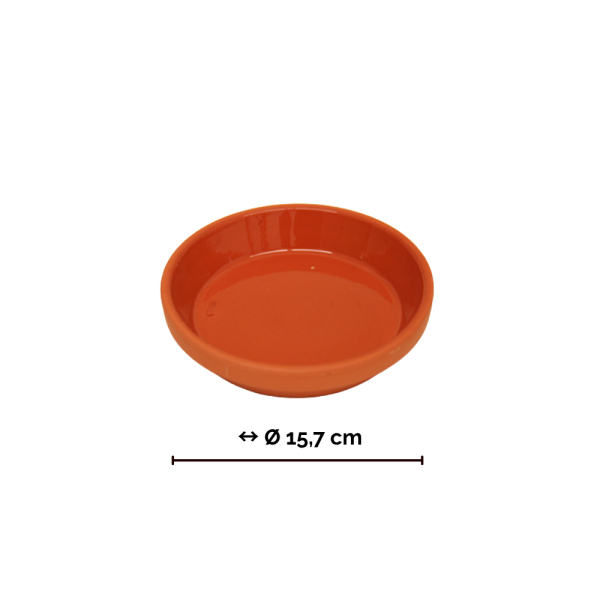 Sottobicchiere in ceramica smaltata Ø 15,7 cm