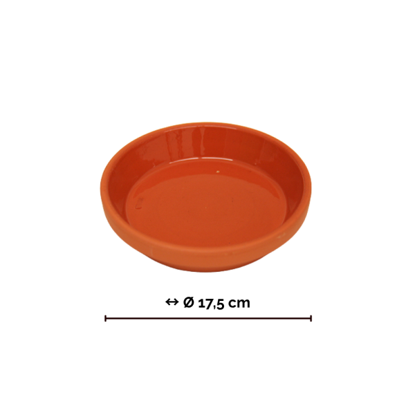 Sottobicchiere in ceramica smaltata Ø 17,7 cm