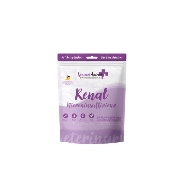 Venandi Animal - Katze trocken - Diät Renal Huhn (300 g)