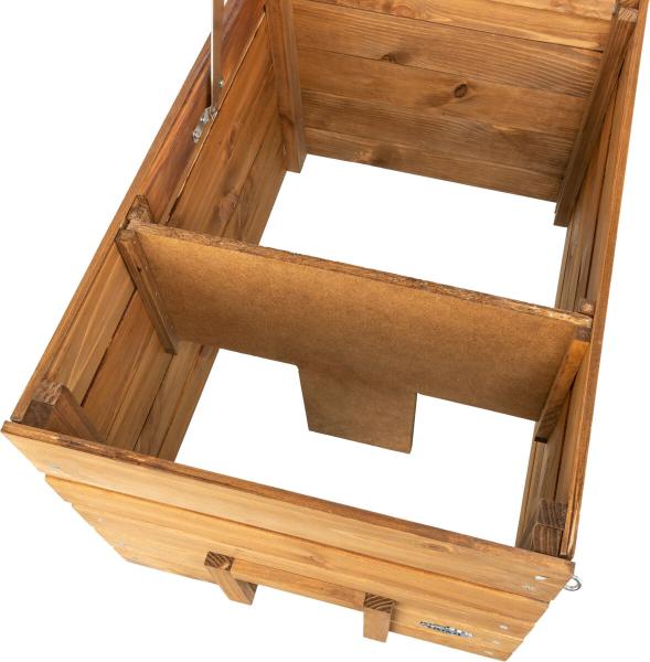 Igelhotel natura Kiefernholz, 37 x 30,5 x 53 cm