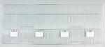 Vorsatzgitter 100 x 40 Aussenfütterung